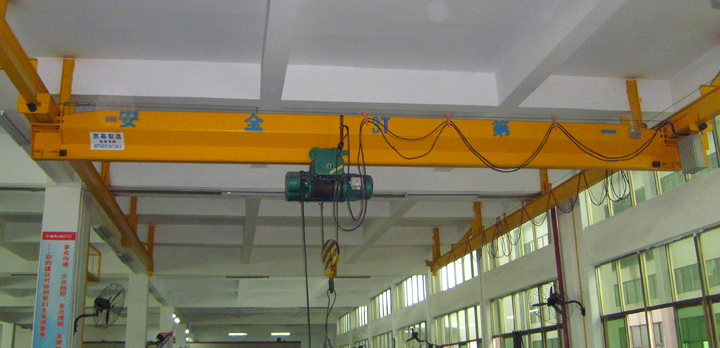 LX型電動單梁懸掛起重機